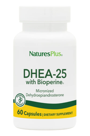 Natures Plus DHEA - 25mg with Bioperine VegCaps 60's